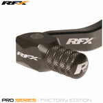 Pedale per ingranaggi RFX Flex+ Factory Edition (titano anodizzato nero/duro) FXGP4100199HA