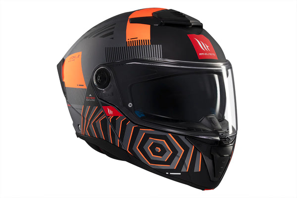 MT Helmets Openble MC Helmet Atom 2 SV Strange C4