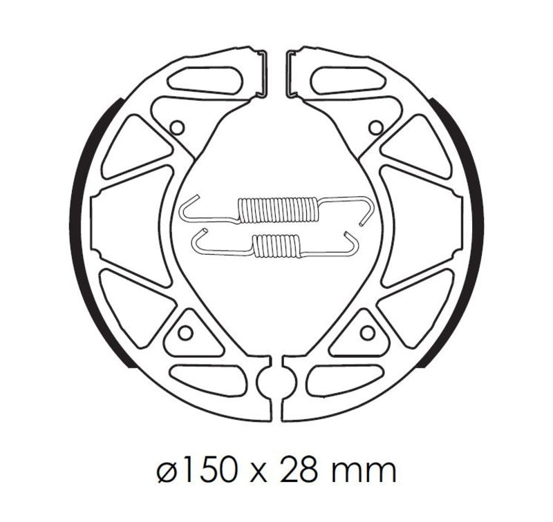 Scarpe freno biologiche di Tecnium Scooter - BA209 1114349