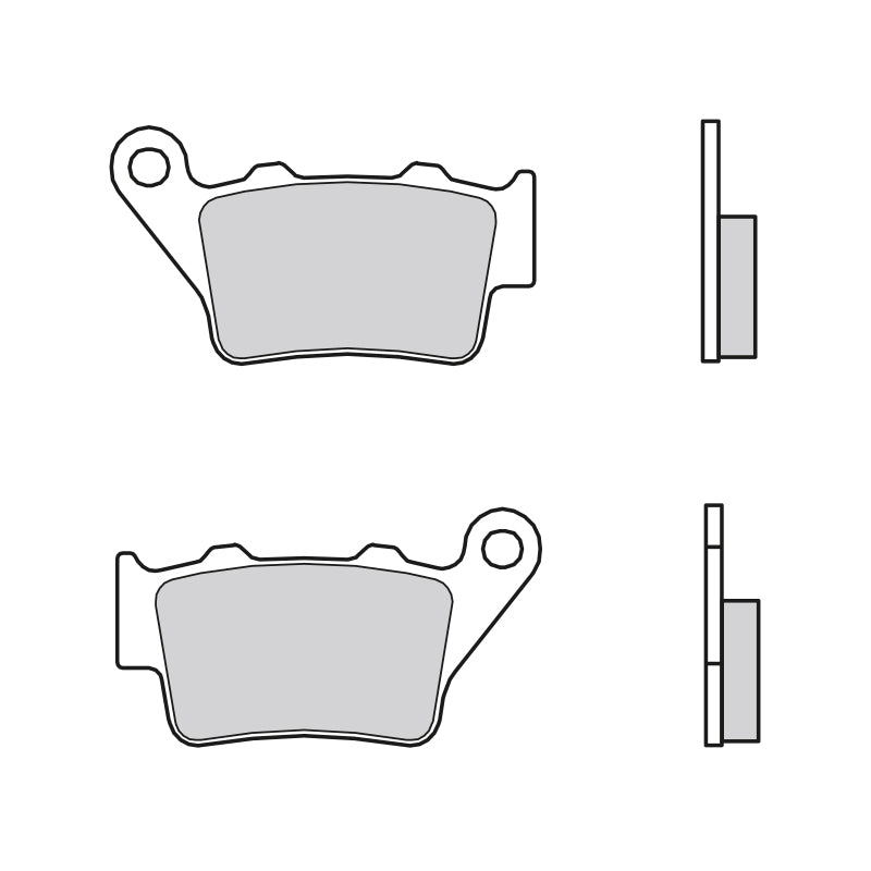 BREMBO Sintered Metal Brake Pads - 07BB02SP 07BB02SP