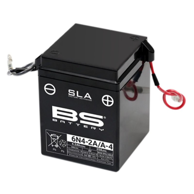 BS BATTERE SLA SLA Manutenzione della batteria Free Factory Attivata-6N4-2A/A-4