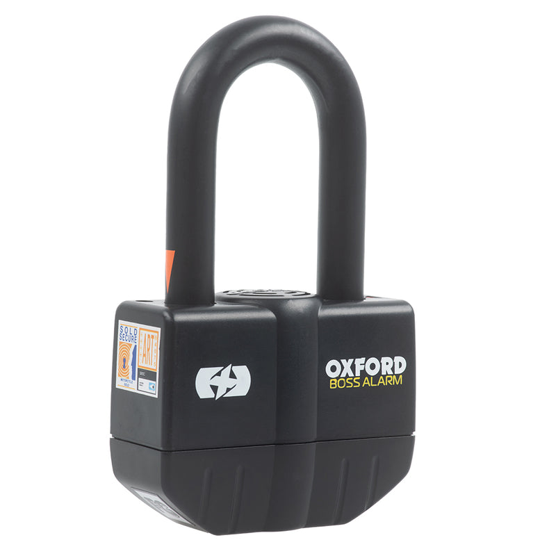 Oxford Boss Alarm Lock 16mm + catena 12mm x 1,5 m LK481