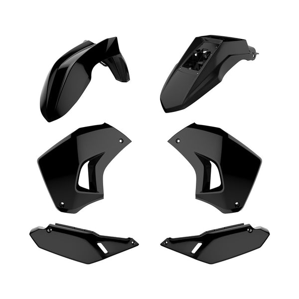 Kit di plastica della polizia Kawasaki KLR650 NERO 90858