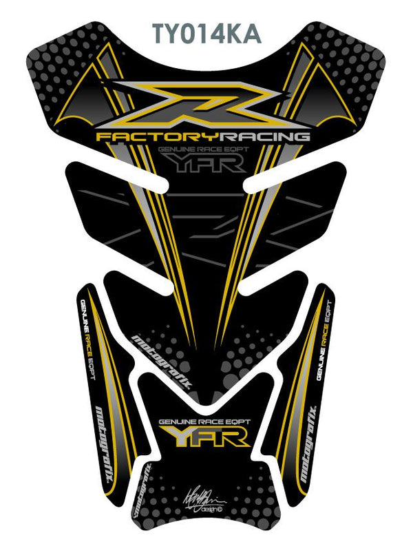 Protezione del serbatoio quadra-universale nero