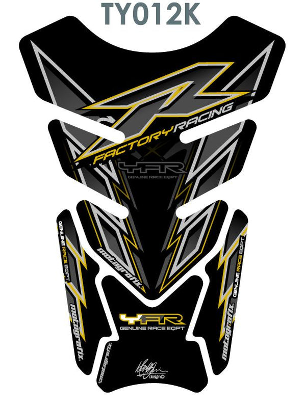 Protezione del serbatoio quadra-universale nero