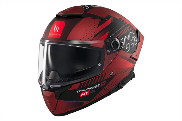 Mt Helmets Integral MC Helmet Thunder 4 Sv Luminence D5