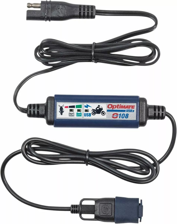 Caricatore Tecmate USB 3.3A Lithium O108V2