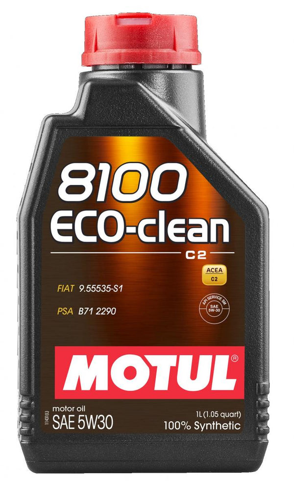 Motul 8100 Eco-Clean 5W30 1L (12 pezzi/cartone)