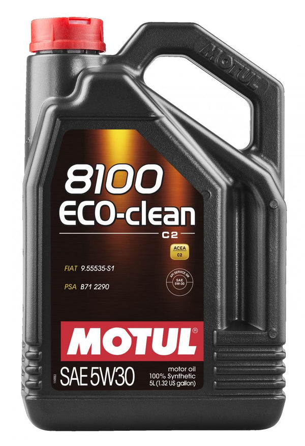 Motul 8100 Eco-Clean 5W30 5L (4 pezzi/cartone)