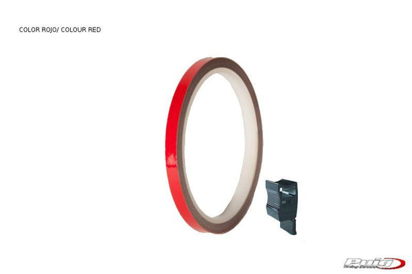 Rim Strip 6 Meters+Aplicator C/Red Fluorescent