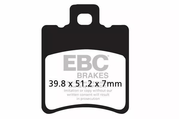 EBC BRAKE PAD CARBON SCOOTER SFAC193