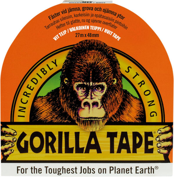 Gorilla tape white 27mx48mm