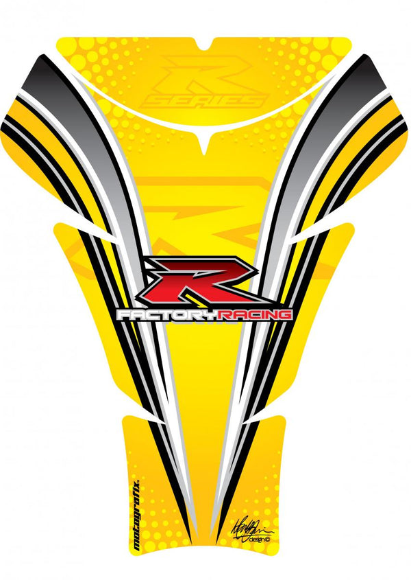 Protezione del serbatoio 05-08 GSXR1000/06-15 GSXR600 750 Yellow