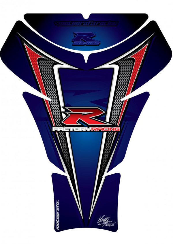 Protezione del serbatoio 05-08 GSXR1000/06-15 GSXR600 750 Blue