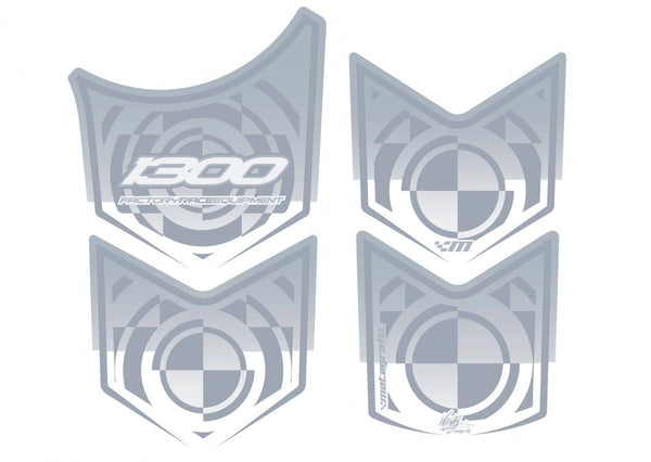 Protezione del serbatoio 2008-13 K1300R/RS bianco