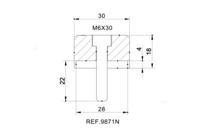 Specchio posteriore dell'adattatore hi-tech iv Aprilia SHIVER 901