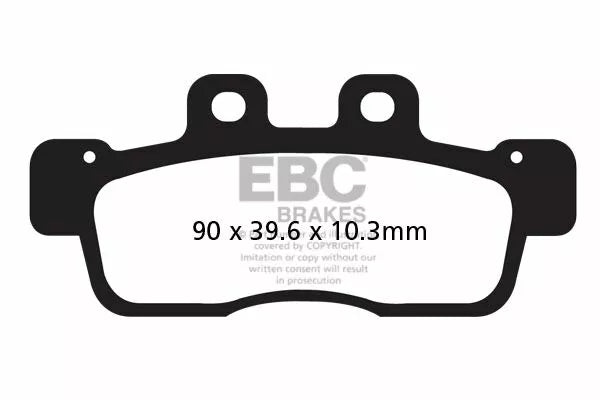 Brake pad freno EBC SFA Org Scooter SFA632
