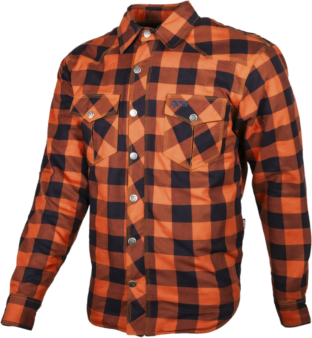 GMS Kevlar MC Shirt Jaguar Orange