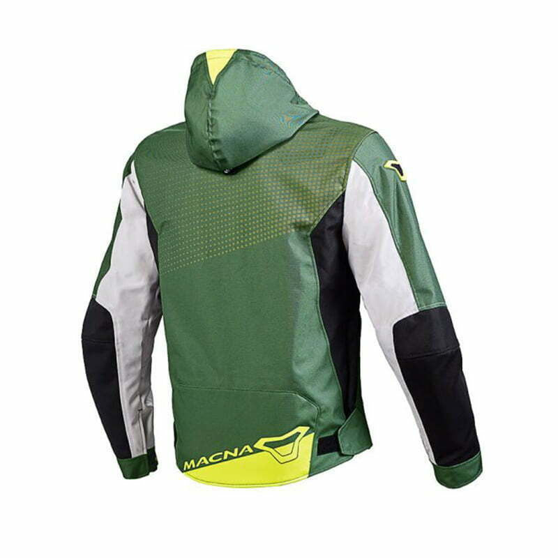 Macna Softshell MC jacket imbuz green