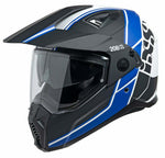 Ixs Adventure MC Helmet 208 2.0 Black /White /Blue