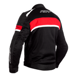 Rst textile mc-jacket pilot black /red