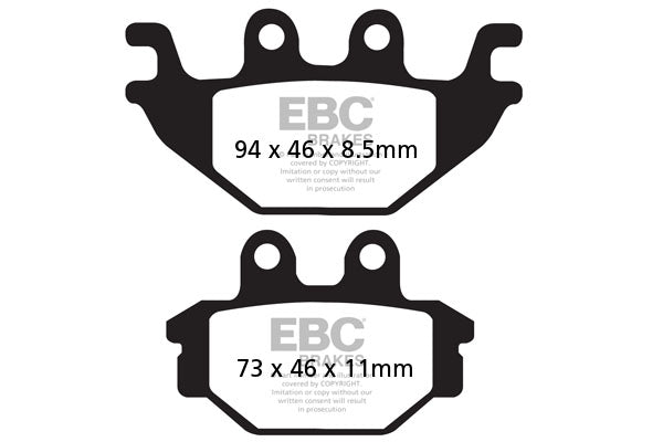 Brake pad al freno EBC Sinteri HH FA377HH