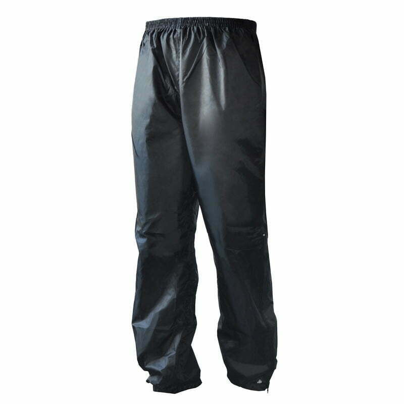 Pantaloni di pioggia di ozono marino nero