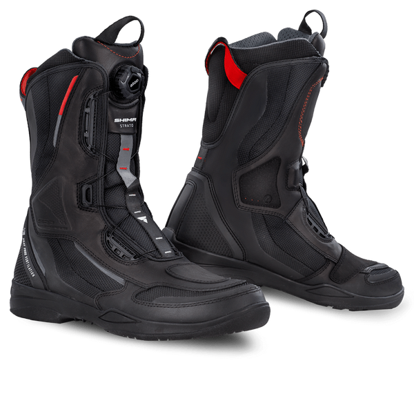 Shima ladies mc-shoes strato black