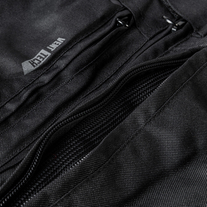 Ozone textile mc-jacket delta iv black /flu