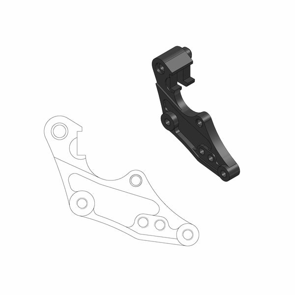 Adattatore per pinza freno moto-master 211060