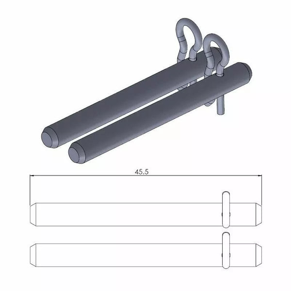 Pin della pastiglia per freni MOTO-master 213027