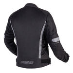 Ozone lady textile mc-jacket dart black