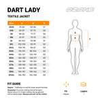 Ozone Lady Textile Giacca MC Dart Black