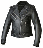 Giacca di ozone Lady Mc-Leather Ramones Nero