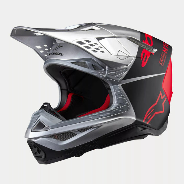 Alpinestars (MX) Casco SM10 Flood Oran M 8300923-1954-M