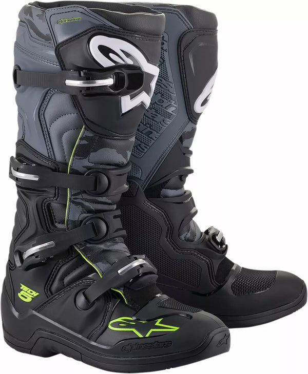Alpinestars (MX) Boot Tech5 BK/Gy/Yl FL 12 2015015-1055-12