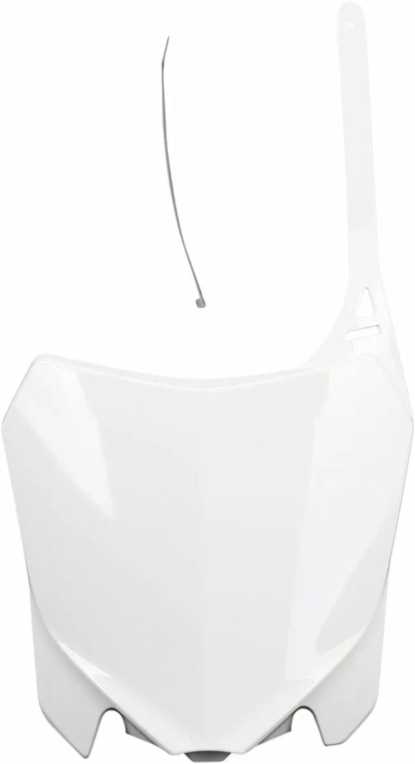 Ufo Plate# Frt CRF450 13-16 WHHT HO04656# 041