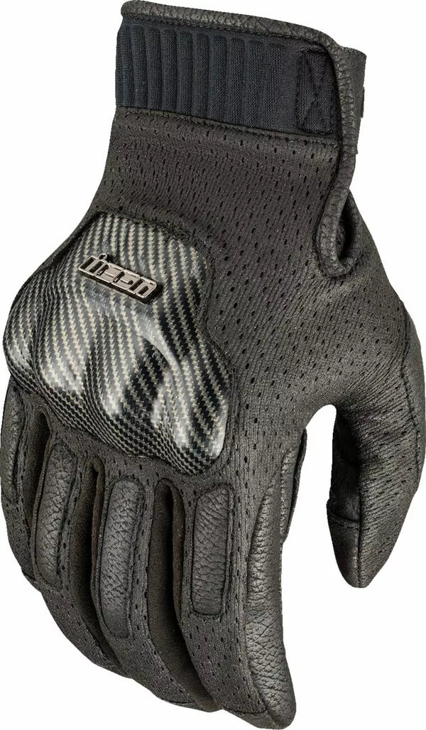 Icon Glove Overlord3 BK MD 33014791
