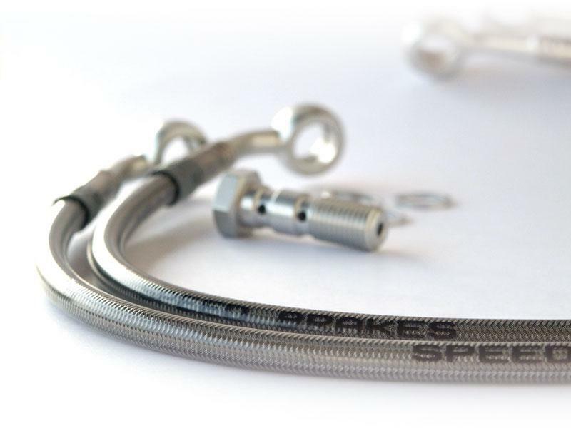 Speedbrakes Aviation Fren Hose inossidabile in acciaio inossidabile/argento banjo 3002008