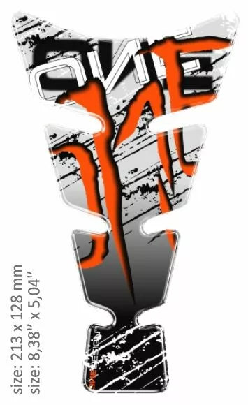 Onedesign Tank Pad Spirit graffi rossi cgsenrp