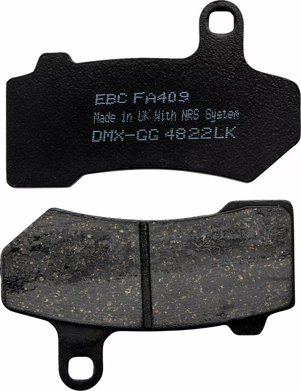 Brake Pad Pak Pad FA sembra organico FA409