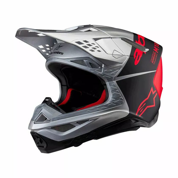 Alpinestars (MX) Casco SM10 Flood Oran S 8300923-1954-S