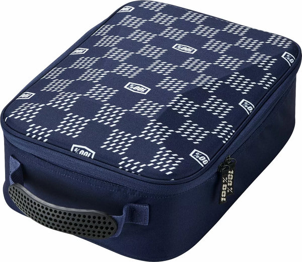 100% Louis Goggle Case Navy/GR 29000-003