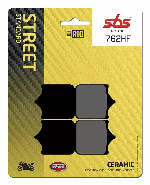 SBS BRAKE PAD CAR/CER 762HF