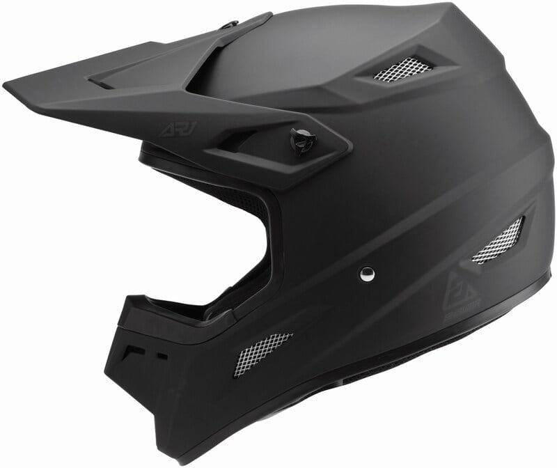 Answer Children Cross MC Helmet AR1 Solid Black