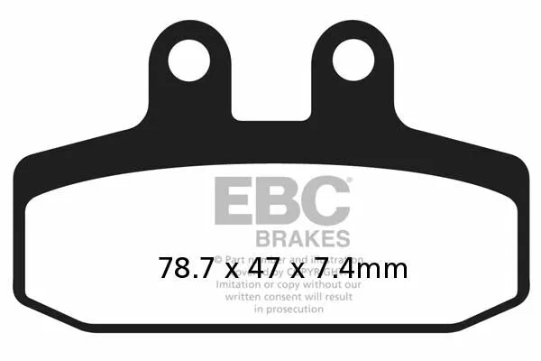 Brake Pad EBC HH Sint Scooter SFA256HH