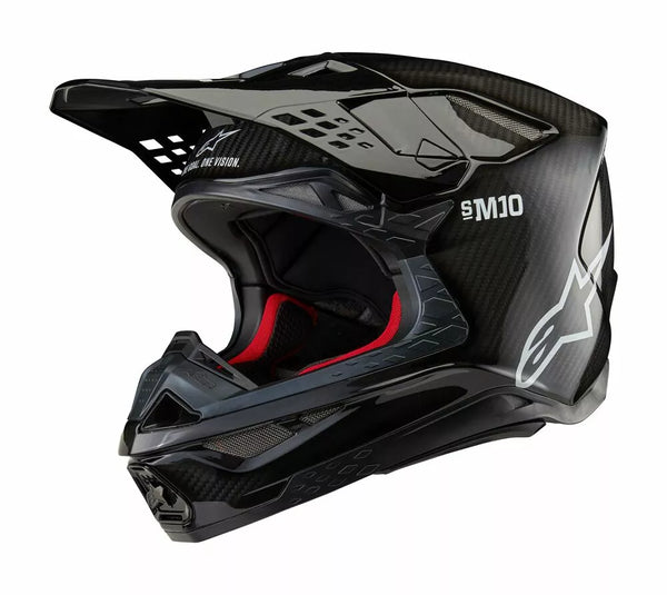 Alpinestars (MX) Casco SM10 Solid Carb XL 8300123-1188-XL