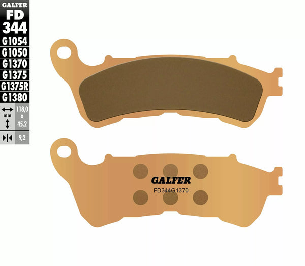 Galfer Brake Pad Pad Sinterato FD344G1370