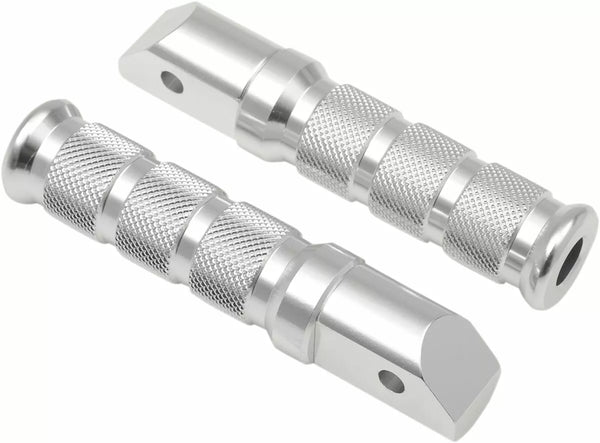 EMGO FOOTPEGS SILVER HON-REAR 50-11261