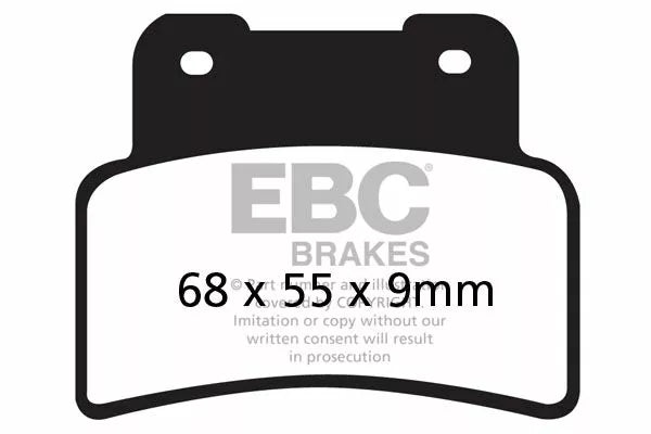 Brake Pad EBC HH Sint Scooter SFA432HH